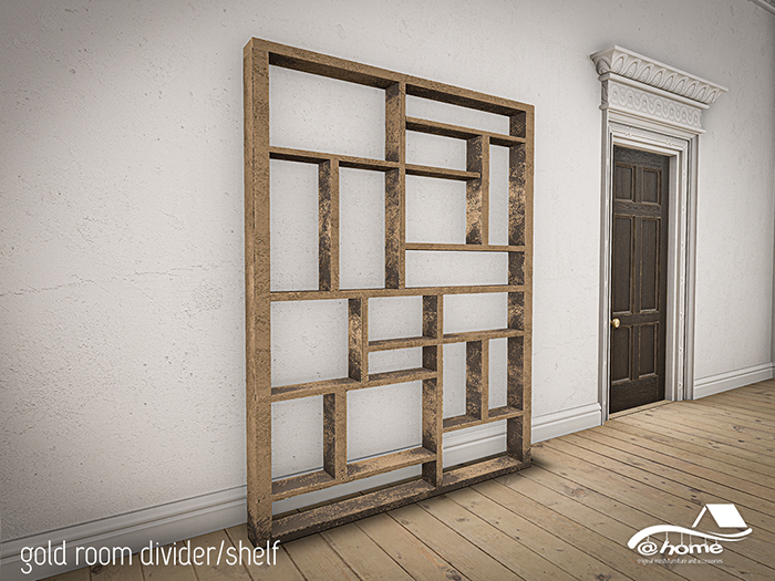 Second Life Marketplace home grid room divider/shelf